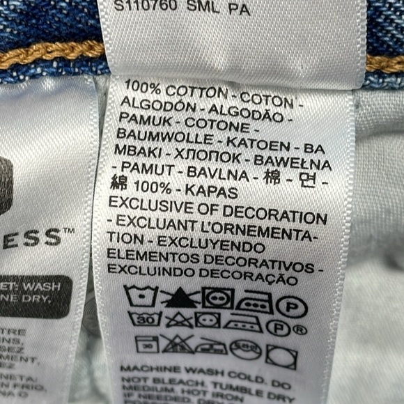 Levis Ribcage Straight Ankle Jeans Feeling Seen Medium Wash Distressed Busted 25 - Picture 12 of 15